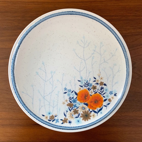 Vintage Mikasa Cordon Bleu Floral Salad Plates